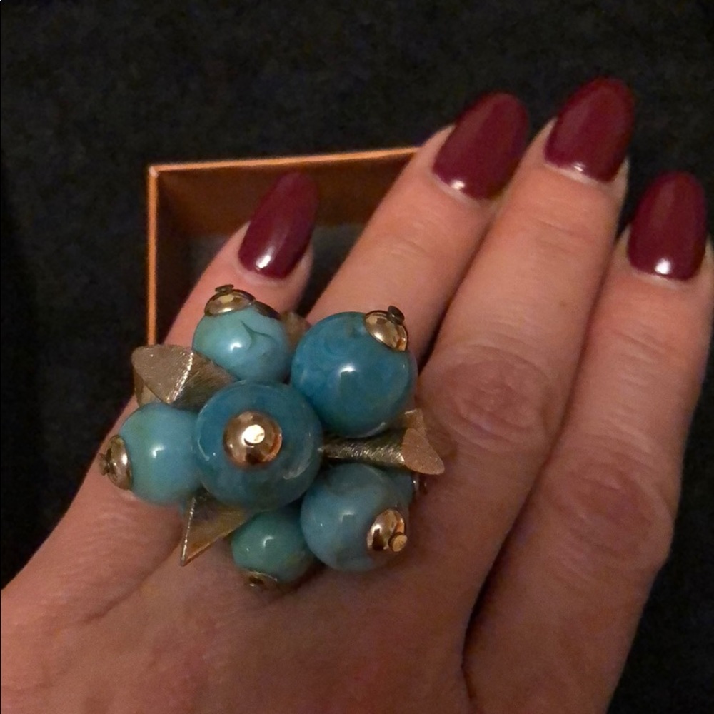 🎉❤️Turquoise statement ring - Picture 2 of 4